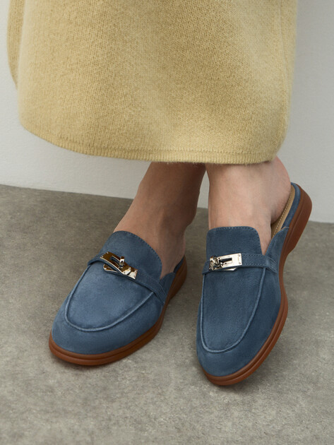 Женские мюли TENDANCE, Артикул YS-2299K-251, светло-синий | 4751530. Ракурс 7