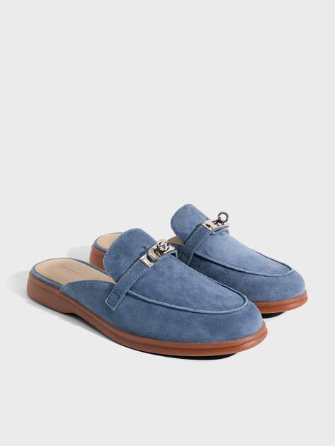Женские мюли TENDANCE, Артикул YS-2299K-251, светло-синий | 4751530. Ракурс 2