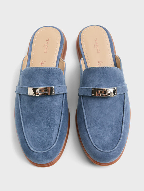 Женские мюли TENDANCE, Артикул YS-2299K-251, светло-синий | 4751530. Ракурс 4