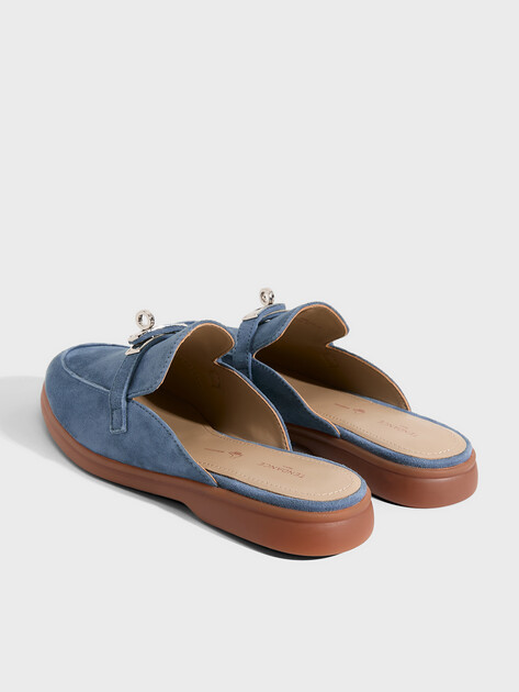 Женские мюли TENDANCE, Артикул YS-2299K-251, светло-синий | 4751530. Ракурс 5