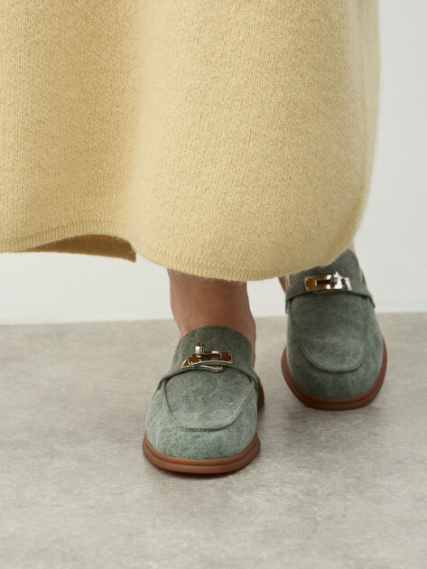 Мюли TENDANCE, Артикул YS-2299K-252, серо-зеленый | 4751630. Ракурс 7