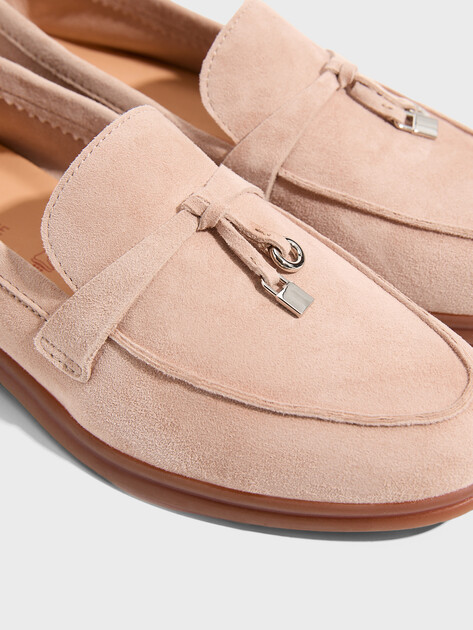 Женские лоферы TENDANCE, Артикул YS-2299K-13A-S, розово-бежевый | 4754027. Ракурс 3