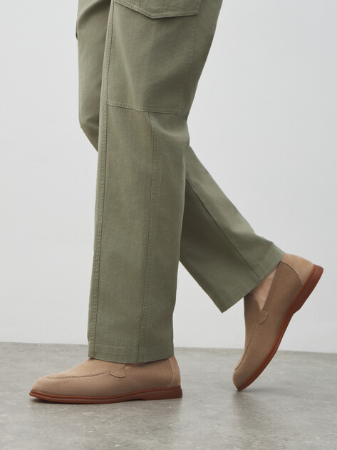 Мужские лоферы TENDANCE, Артикул YS-M2299K-239, бежевый | 4754380. Ракурс 7