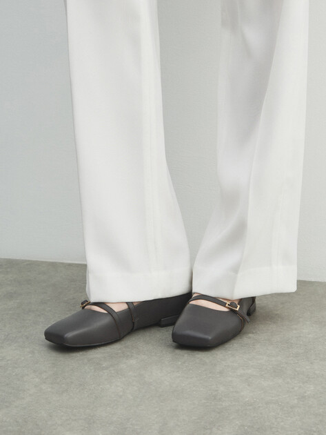 Балетки мэри-джейн TENDANCE, Артикул V1329-278, темно-серый | 4757285. Ракурс 7