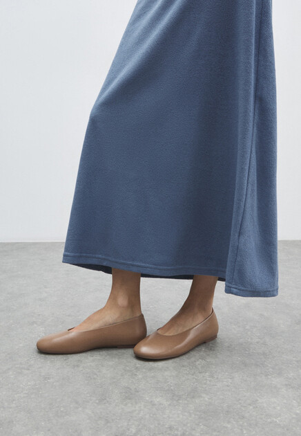 Балетки TENDANCE, Артикул V2127-1, темно-бежевый | 4757335. Ракурс 6