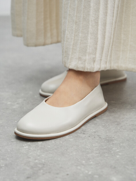 Балетки TENDANCE, Артикул V2126-18, бежево-серый | 4757360. Ракурс 6