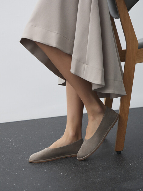 Балетки TENDANCE, Артикул V2126-08, коричнево-серый | 4757482. Ракурс 6