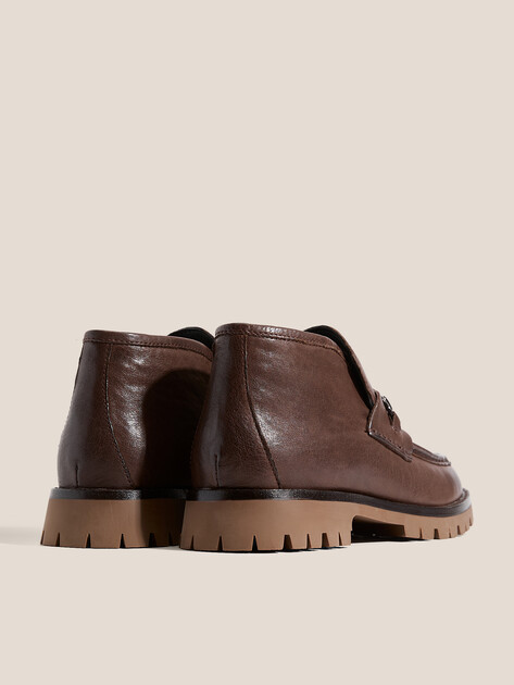 Женские высокие лоферы TENDANCE, Артикул TMY3601D-2, коричневый | 4759022. Ракурс 5