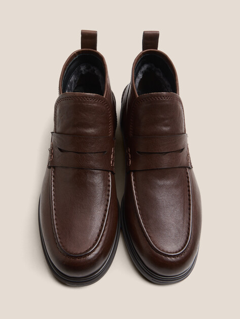 Женские высокие лоферы TENDANCE, Артикул TMY3591D-1, коричневый | 4759120. Ракурс 4 Женские высокие лоферы TENDANCE, Артикул TMY3591D-1, коричневый | 4759120. Ракурс 4