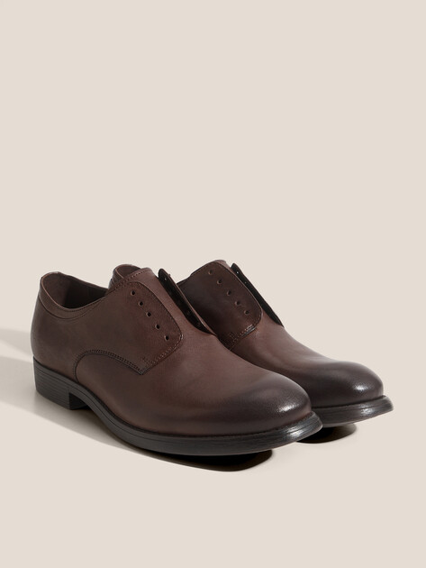 Мужские дерби MAISON DAVID, Артикул TM3599D-2, коричневый | 4759232. Ракурс 2
