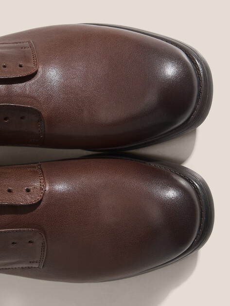 Мужские дерби MAISON DAVID, Артикул TM3599D-2, коричневый | 4759232. Ракурс 3