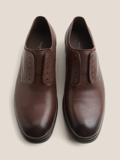 Мужские дерби MAISON DAVID, Артикул TM3599D-2, коричневый | 4759232. Ракурс 4