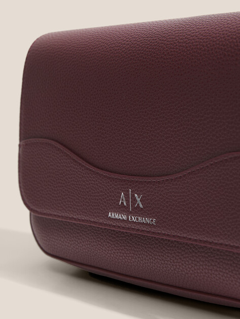 Кросс-боди ARMANI EXCHANGE WAVE CROSSBODY, Артикул 942912, бордовый | 4759789. Ракурс 2