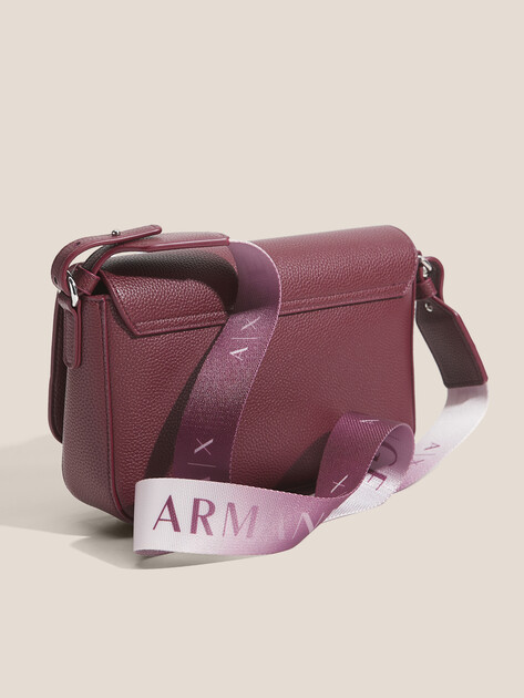 Кросс-боди ARMANI EXCHANGE WAVE CROSSBODY, Артикул 942912, бордовый | 4759789. Ракурс 3