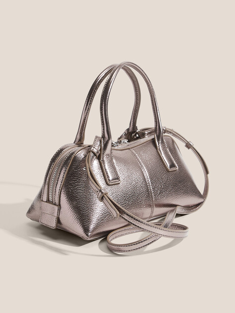 Женская сумка  ARMANI EXCHANGE BORSA A SPALLA - DESIR, Артикул XW001572, темно-серебряный | 4759946. Ракурс 3