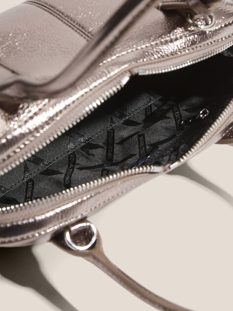 Женская сумка  ARMANI EXCHANGE BORSA A SPALLA - DESIR, Артикул XW001572, темно-серебряный | 4759946. Ракурс 4