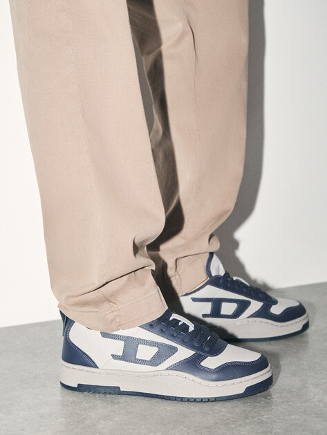 Мужские кеды DIESEL UKIYO, Артикул Y03363, темно-синий | 4765118. Ракурс 6