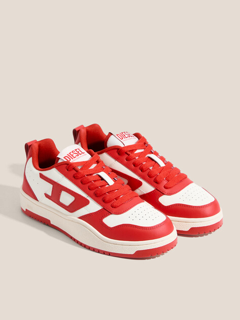 Мужские кеды DIESEL UKIYO, Артикул Y03363, красный | 4765136. Ракурс 2 Мужские кеды DIESEL UKIYO, Артикул Y03363, красный | 4765136. Ракурс 2