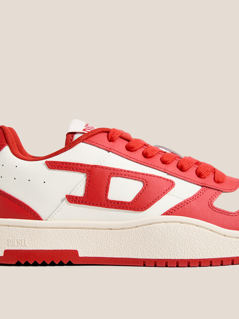 Мужские кеды DIESEL UKIYO, Артикул Y03363, красный | 4765136. Ракурс 3 Мужские кеды DIESEL UKIYO, Артикул Y03363, красный | 4765136. Ракурс 3
