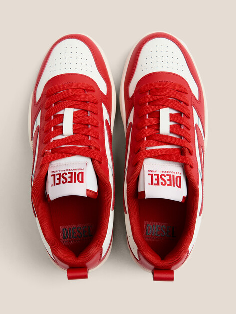 Мужские кеды DIESEL UKIYO, Артикул Y03363, красный | 4765136. Ракурс 4 Мужские кеды DIESEL UKIYO, Артикул Y03363, красный | 4765136. Ракурс 4