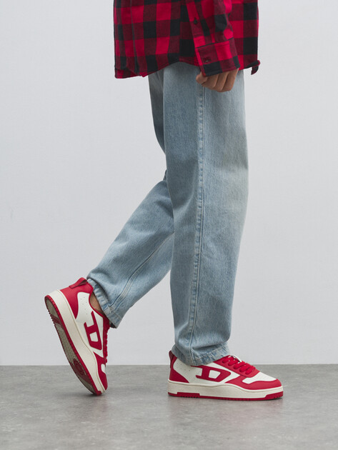 Мужские кеды DIESEL UKIYO, Артикул Y03363, красный | 4765136. Ракурс 6 Мужские кеды DIESEL UKIYO, Артикул Y03363, красный | 4765136. Ракурс 6