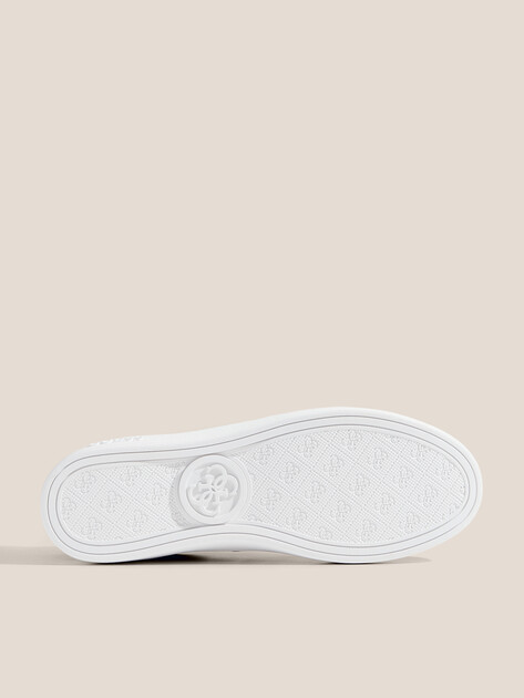 Женские кеды GUESS BRITZ, Артикул FLFBTZFAL12, темно-бежевый | 4766072. Ракурс 6