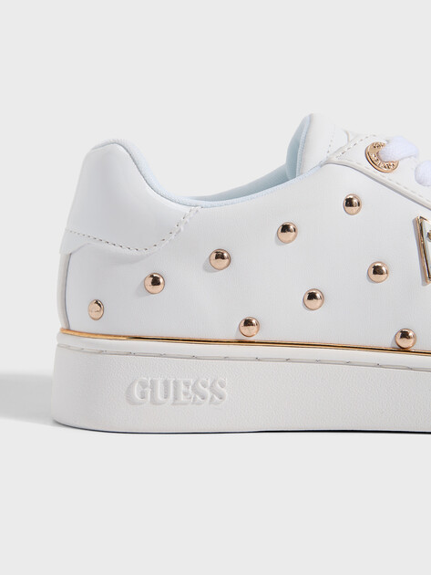 Женские кеды GUESS BONITAH, Артикул FLPBONELE12, белый | 4766114. Ракурс 3