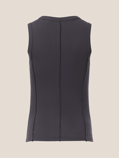 Женская майка MAISON DAVID, Артикул MAUDE-HJ, фиолетово-серый | 4774956. Ракурс 2