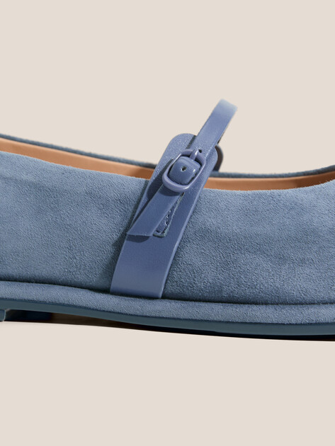 Балетки мэри-джейн TENDANCE, Артикул PZ3183S-2, серовато-синий | 4775839. Ракурс 3