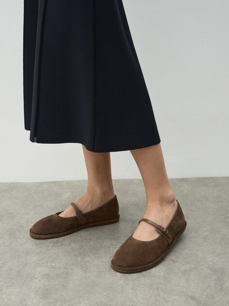 Балетки мэри-джейн TENDANCE, Артикул PZ3183S-2, темно-коричневый | 4775883. Ракурс 7