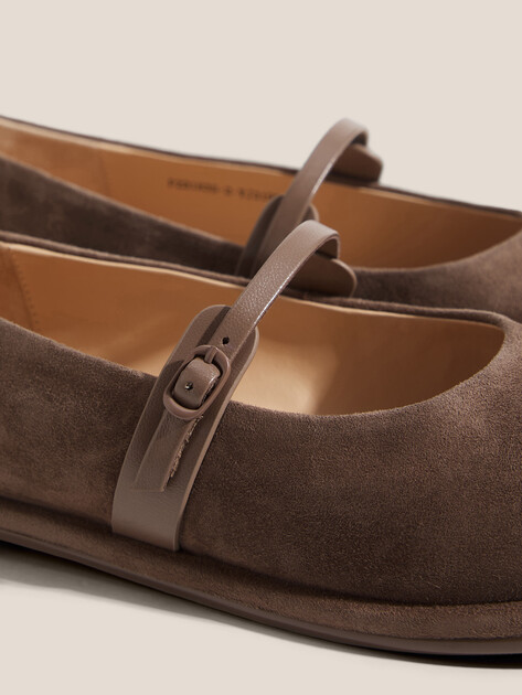 Балетки мэри-джейн TENDANCE, Артикул PZ3183S-2, темно-коричневый | 4775883. Ракурс 3