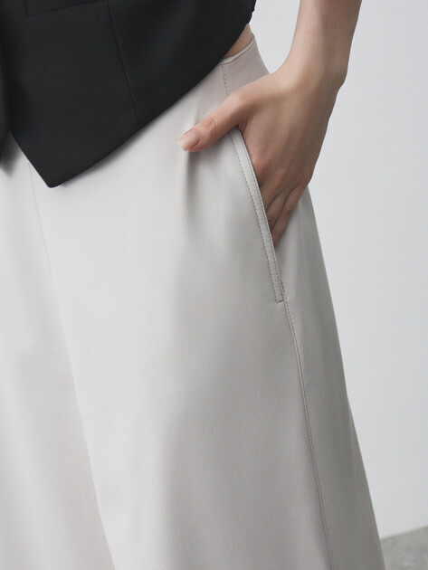 Юбка мини MAISON DAVID, Артикул NINA_0705DR, бледно-серый | 4776411. Ракурс 3