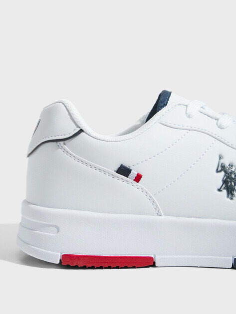Мужские кеды U.S.POLO ASSN. ANDREI, Артикул 102065892, белый | 4777758. Ракурс 3