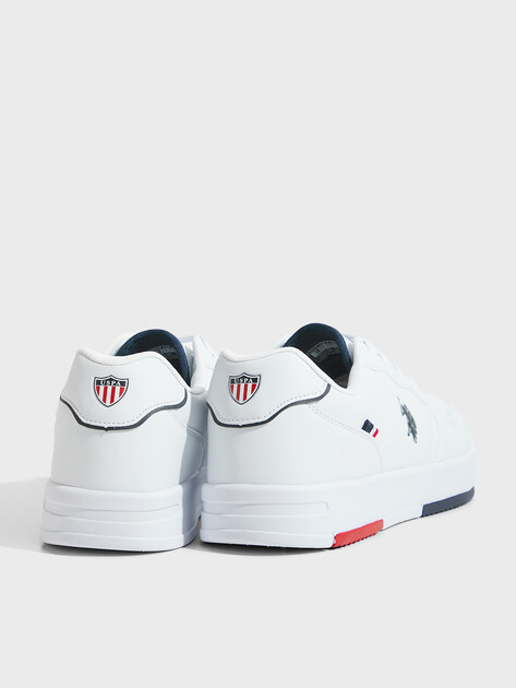Мужские кеды U.S.POLO ASSN. ANDREI, Артикул 102065892, белый | 4777758. Ракурс 5