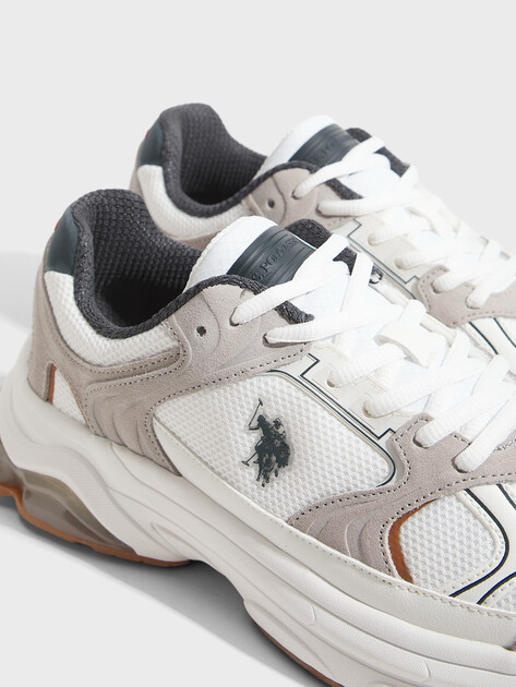 Мужские кроссовки U.S.POLO ASSN. EGON, Артикул 102065818, белый | 4777814. Ракурс 3 Мужские кроссовки U.S.POLO ASSN. EGON, Артикул 102065818, белый | 4777814. Ракурс 3