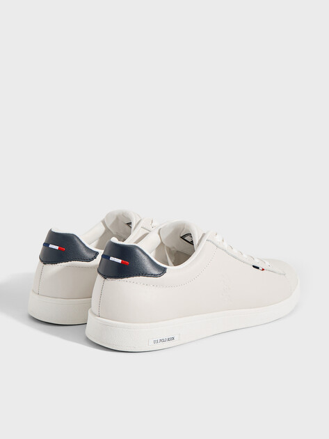 Мужские кеды U.S.POLO ASSN. FRANCO, Артикул 102065912, молочно-белый | 4777862. Ракурс 5