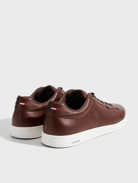 Мужские кеды U.S.POLO ASSN. FRANCO, Артикул 102065913, темно-коричневый | 4777870. Ракурс 5 Мужские кеды U.S.POLO ASSN. FRANCO, Артикул 102065913, темно-коричневый | 4777870. Ракурс 5