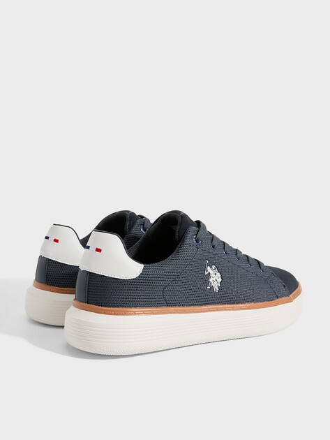 Мужские кеды U.S.POLO ASSN. JEMY GLB 6FX, Артикул 102065833, серо-синий | 4777910. Ракурс 5