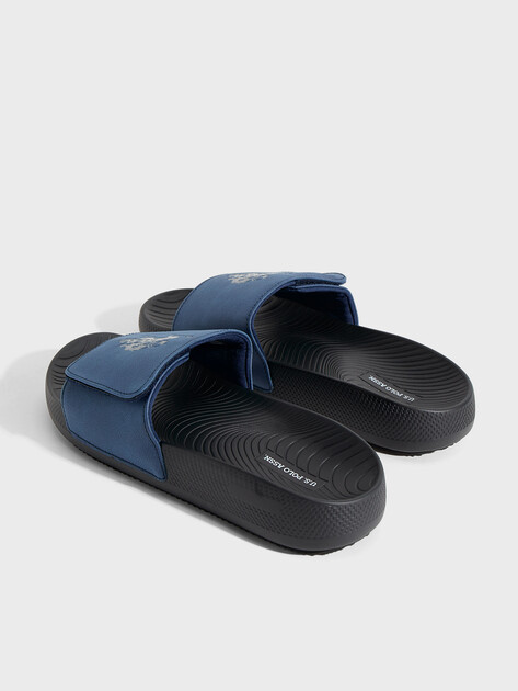 Мужские сланцы U.S.POLO ASSN. LEVOR GLB 6FX, Артикул 102066005, синий | 4778014. Ракурс 5