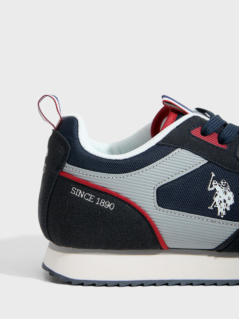 Мужские кроссовки U.S.POLO ASSN. MEDI, Артикул 102065931, темно-синий | 4778030. Ракурс 3