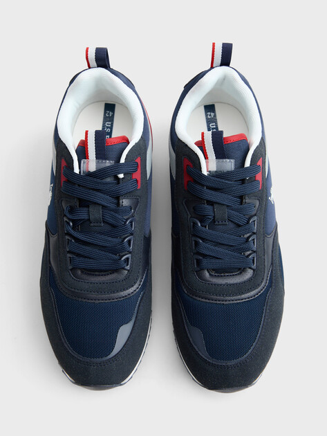 Мужские кроссовки U.S.POLO ASSN. MEDI, Артикул 102065931, темно-синий | 4778030. Ракурс 4