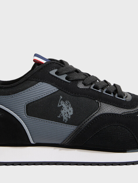 Мужские кроссовки U.S.POLO ASSN. MEDI, Артикул 102065934, черный | 4778054. Ракурс 3
