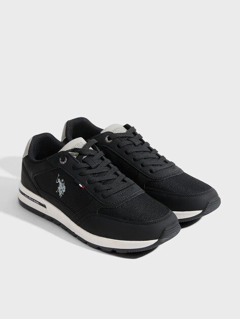 Мужские кроссовки U.S.POLO ASSN. RUFUS, Артикул 102065939, черный | 4778166. Ракурс 2 Мужские кроссовки U.S.POLO ASSN. RUFUS, Артикул 102065939, черный | 4778166. Ракурс 2