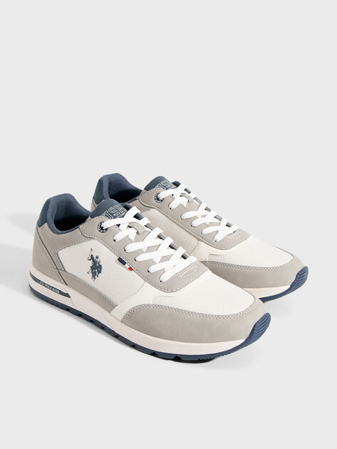 Мужские кроссовки U.S.POLO ASSN. RUFUS, Артикул 102065941, белый | 4778182. Ракурс 2 Мужские кроссовки U.S.POLO ASSN. RUFUS, Артикул 102065941, белый | 4778182. Ракурс 2