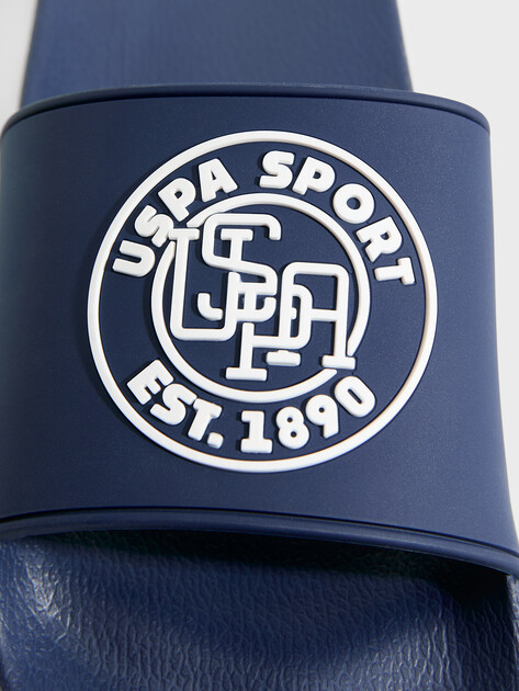 Мужские сланцы U.S.POLO ASSN. SEAN, Артикул 102066035, темно-синий | 4778206. Ракурс 3 Мужские сланцы U.S.POLO ASSN. SEAN, Артикул 102066035, темно-синий | 4778206. Ракурс 3