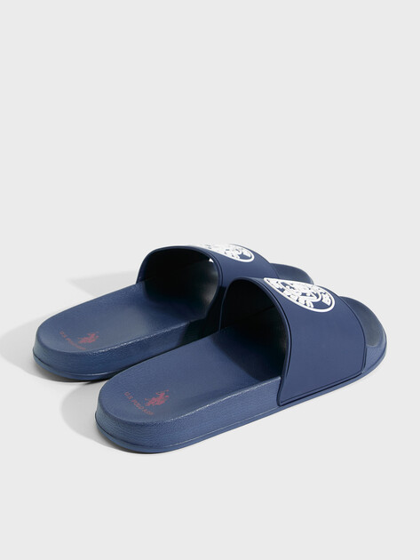 Мужские сланцы U.S.POLO ASSN. SEAN, Артикул 102066035, темно-синий | 4778206. Ракурс 5 Мужские сланцы U.S.POLO ASSN. SEAN, Артикул 102066035, темно-синий | 4778206. Ракурс 5