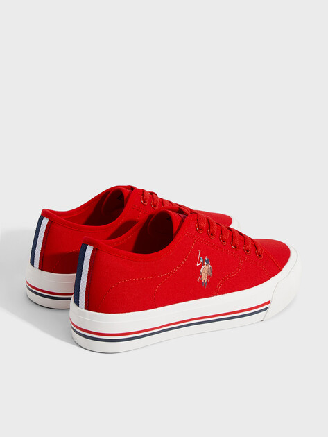 Женские кеды U.S.POLO ASSN. LERONY, Артикул 102063972, красный | 4778602. Ракурс 5 Женские кеды U.S.POLO ASSN. LERONY, Артикул 102063972, красный | 4778602. Ракурс 5
