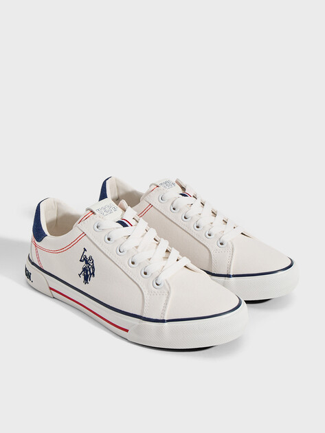Женские кеды U.S.POLO ASSN. RACHEL, Артикул 102064003, белый | 4778714. Ракурс 2 Женские кеды U.S.POLO ASSN. RACHEL, Артикул 102064003, белый | 4778714. Ракурс 2