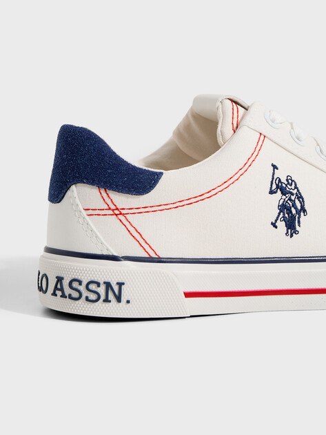 Женские кеды U.S.POLO ASSN. RACHEL, Артикул 102064003, белый | 4778714. Ракурс 3 Женские кеды U.S.POLO ASSN. RACHEL, Артикул 102064003, белый | 4778714. Ракурс 3