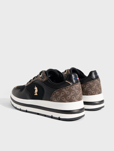 Женские кроссовки U.S.POLO ASSN. SHERY, Артикул 102064015, черный | 4778763. Ракурс 5 Женские кроссовки U.S.POLO ASSN. SHERY, Артикул 102064015, черный | 4778763. Ракурс 5